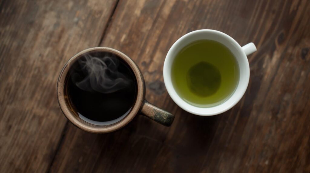 caféine et thé vert comme brûleurs de graisses
