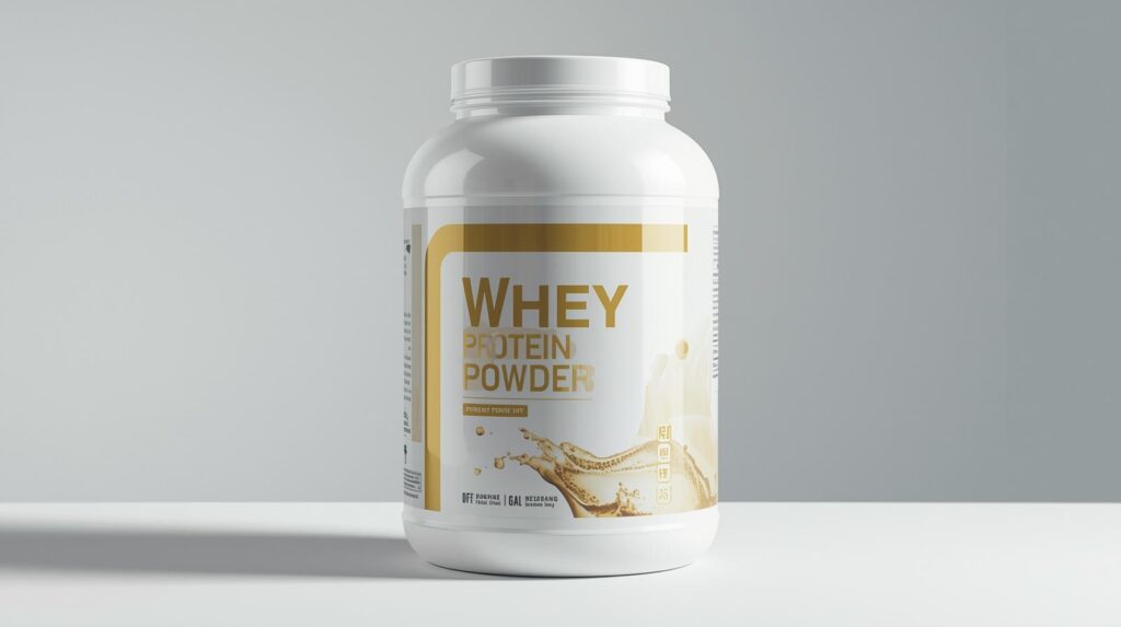pot de whey protéine