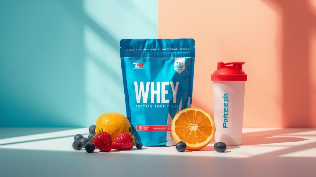 sachet de whey protéine