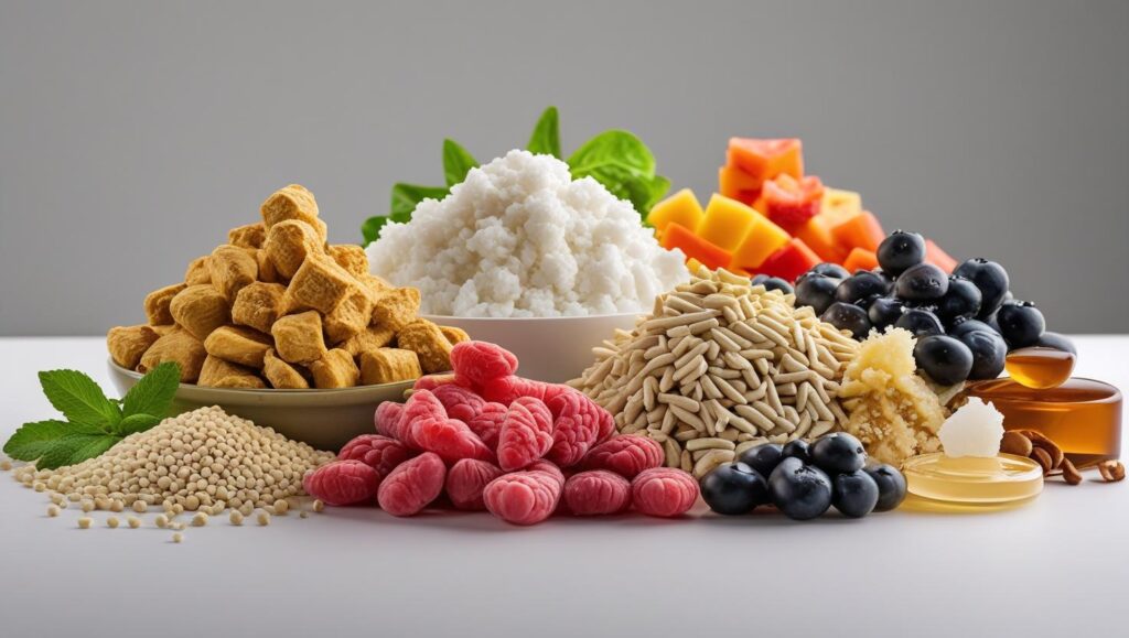protéines glucides et lipides