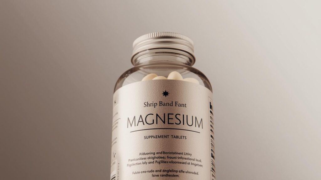 Complément alimentaire magnésium 