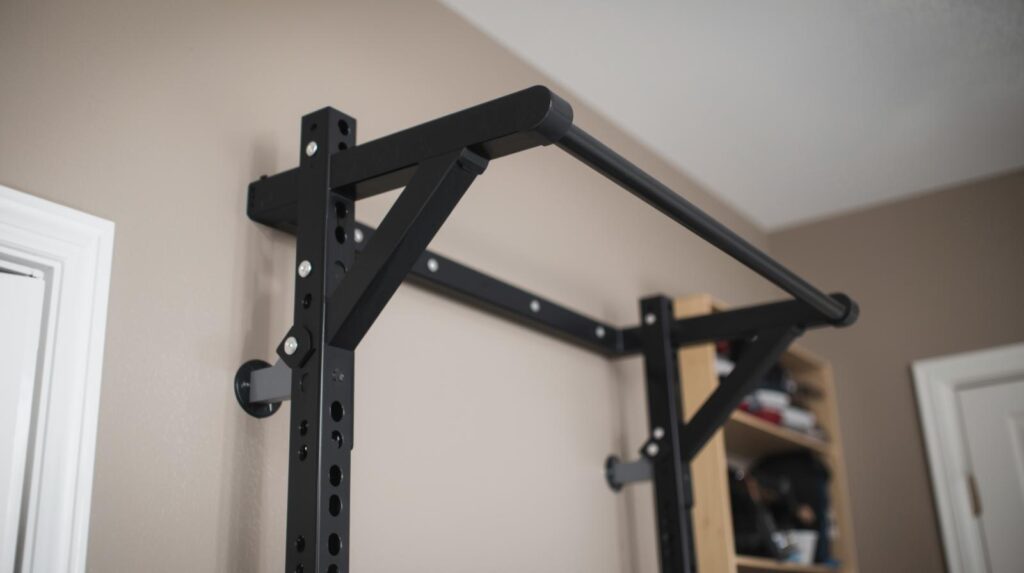 Barre de traction à domicile, à la maison.