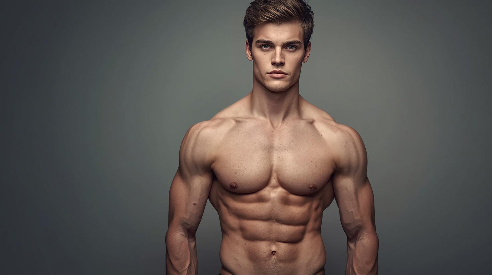 Un corps athlétique d'homme